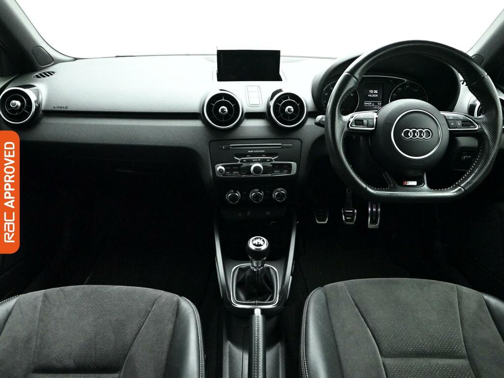 Audi A1 1.4 Tfsi Cod Black Edition Hatchback Ma CX66NVK White #2