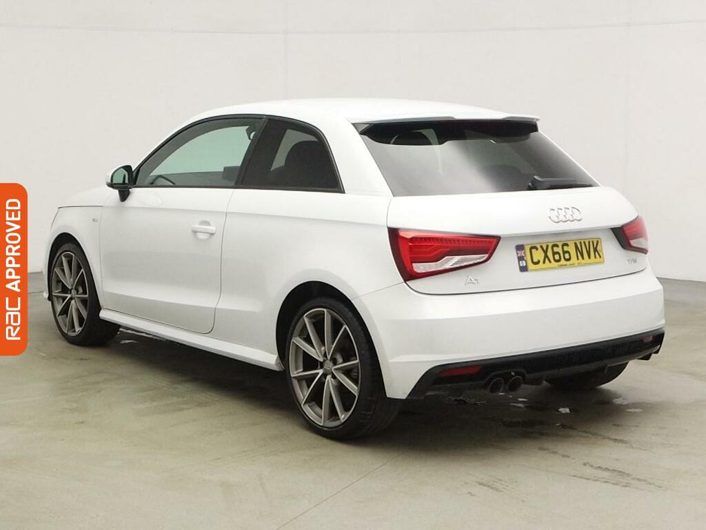 Audi A1 1.4 Tfsi Cod Black Edition Hatchback Ma CX66NVK White #4