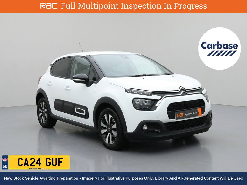 Citroen C3 1.2 Puretech Plus Hatchback Eat6 Euro 6 White