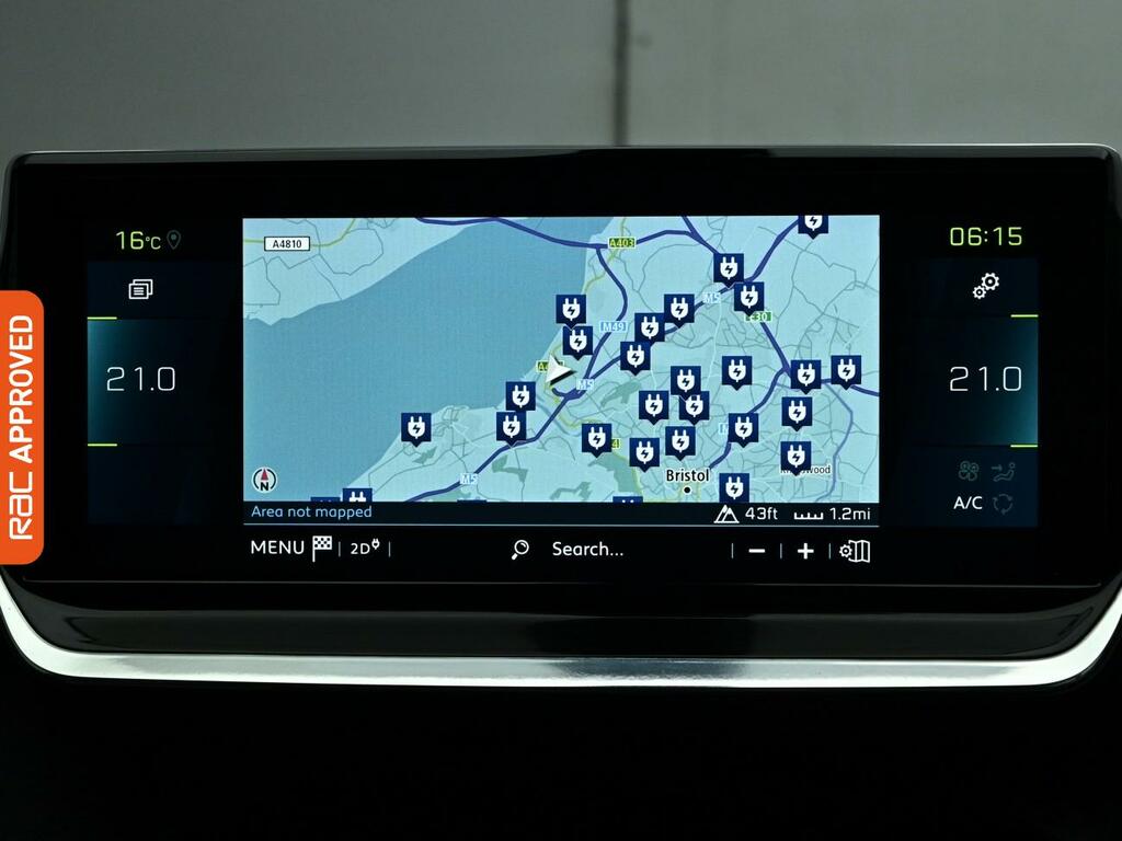Peugeot e-2008 50Kwh Gt Premium Suv 136 Ps RK71ZJV Black #3