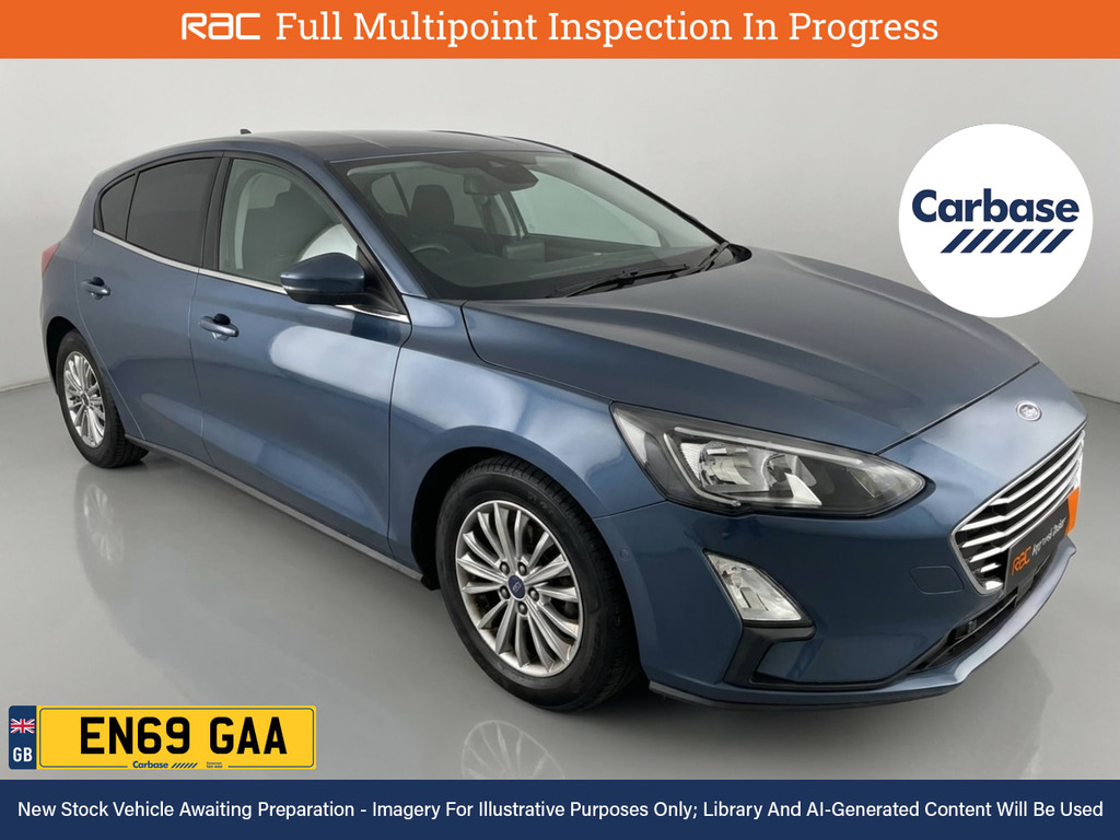 Ford Focus 1.5T Ecoboost Titanium Hatchback E Blue