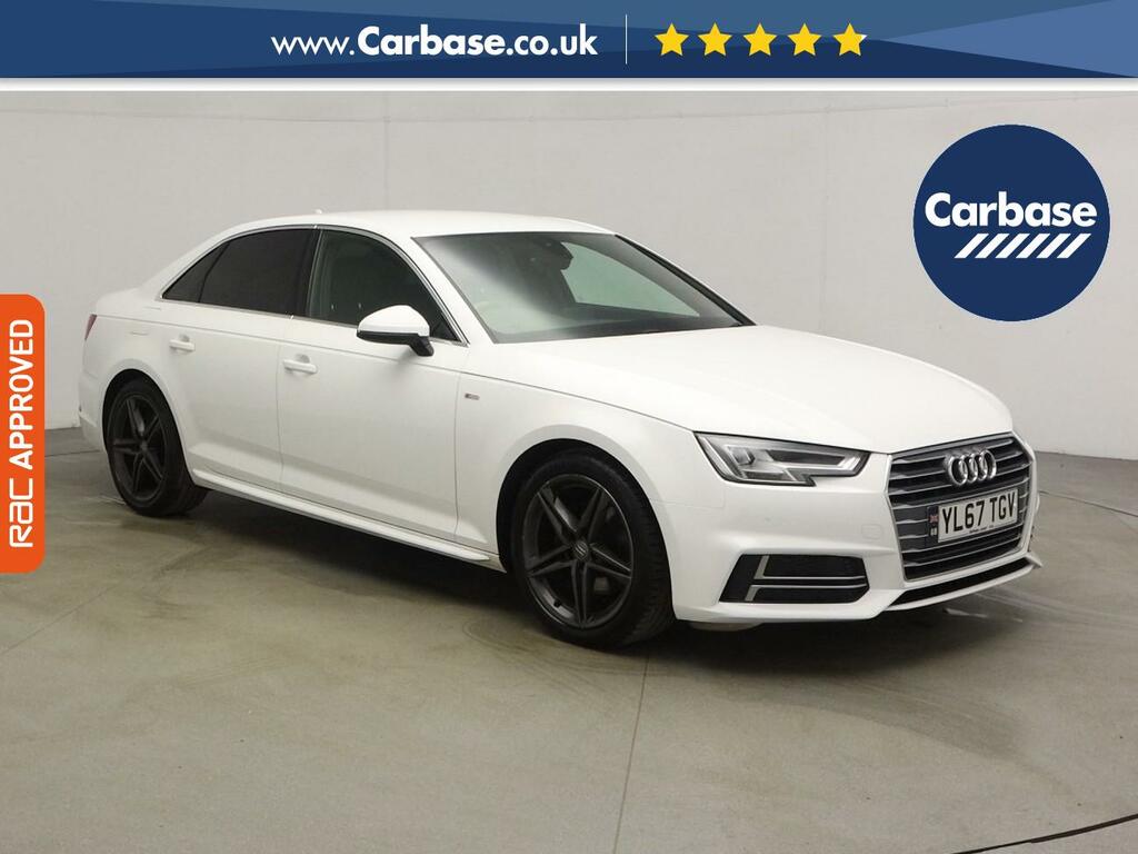Audi A4 1.4 Tfsi S Line Saloon S Tronic Euro 6 White