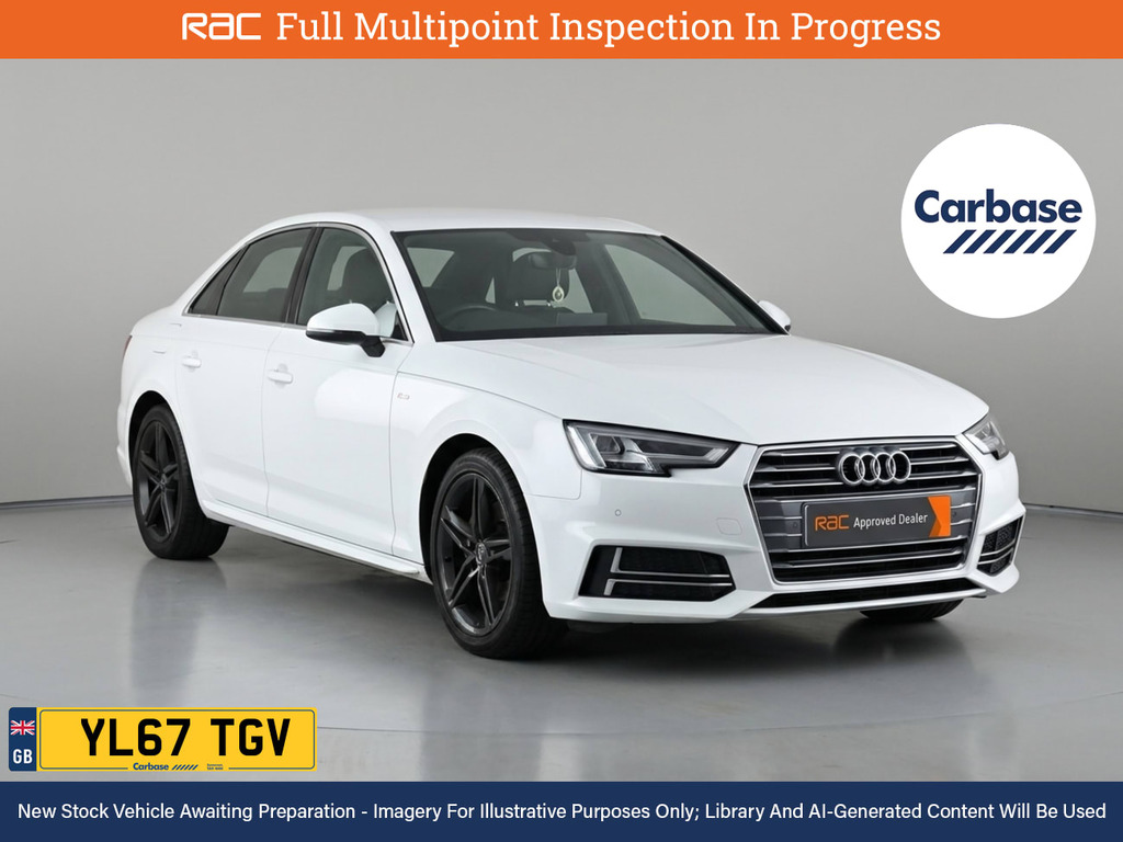 Audi A4 1.4 Tfsi S Line Saloon S Tronic Euro 6 White