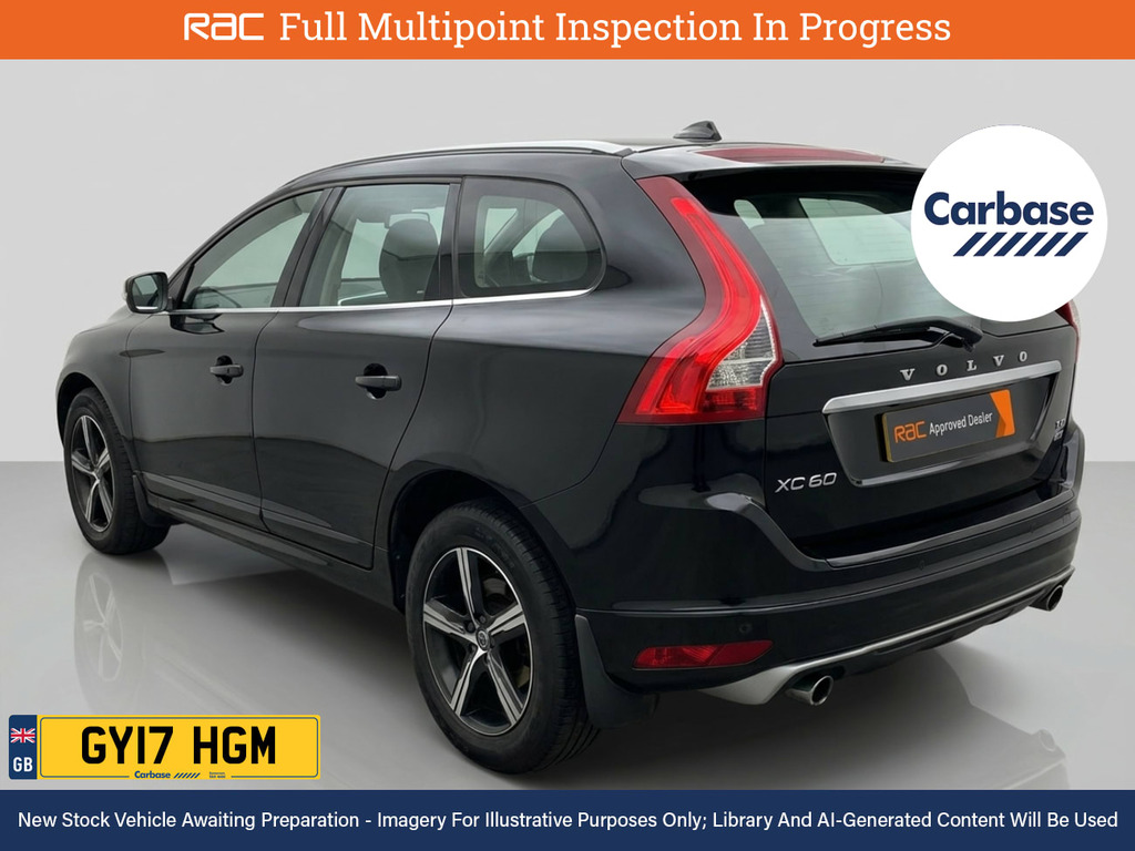 Volvo XC60 2.0 D4 R-design Lux Nav Suv Euro 6 GY17HGM Black #2