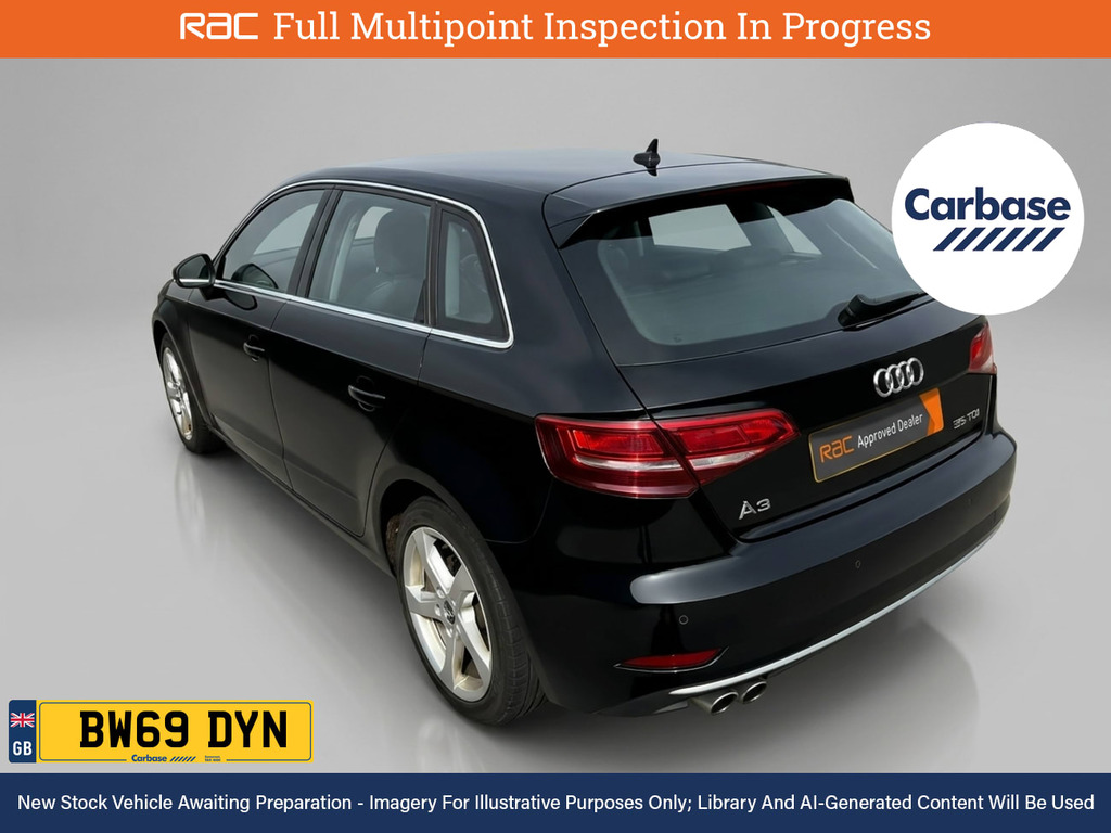 Audi A3 2.0 Tdi 35 Sport Sportback S Tronic Eur BW69DYN Black #2