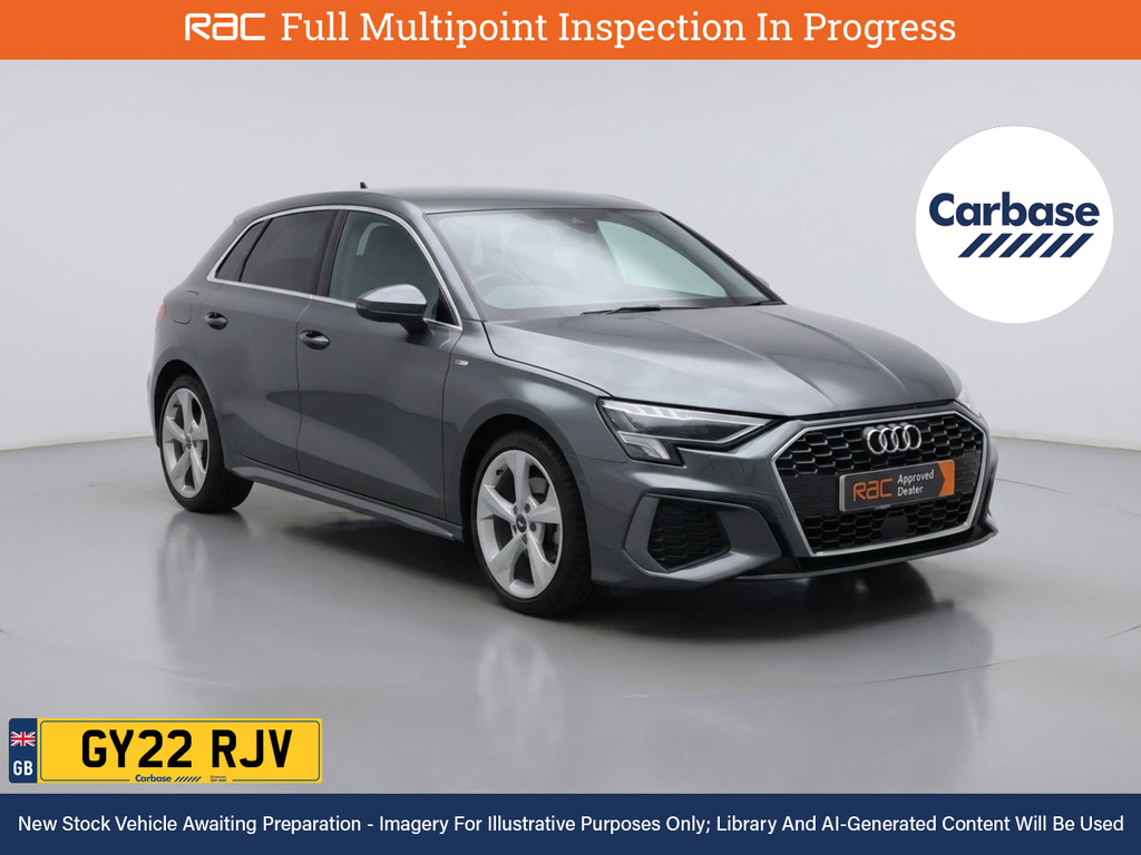 Audi A3 1.5 Tfsi 35 S Line Sportback Eur Grey