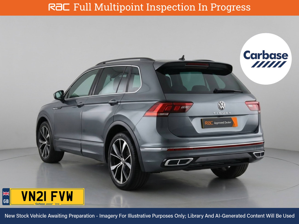 Volkswagen Tiguan 1.5 Tsi R-line Suv Dsg Euro 6 Ss 15 VN21FVW Grey #2