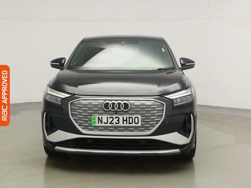 Audi Q4 E Tron 40 S Line Sportback 82Kwh 204 P NJ23HDO Black #6