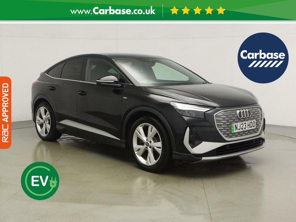 Audi Q4 E Tron 40 S Line Sportback 82Kwh 204 P Black