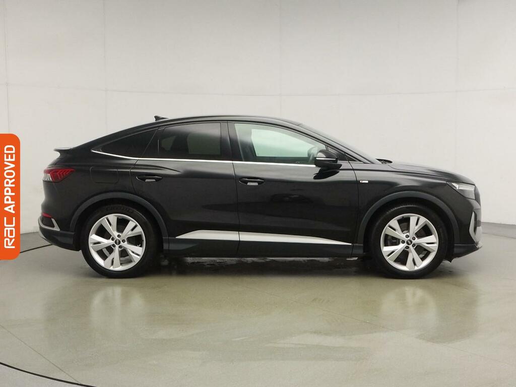 Audi Q4 E Tron 40 S Line Sportback 82Kwh 204 P NJ23HDO Black #5