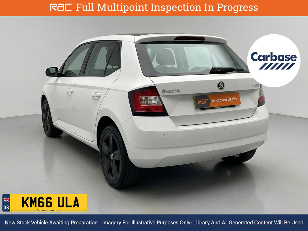 Skoda Fabia 1.2 Tsi Se L Hatchback Euro 6 S White