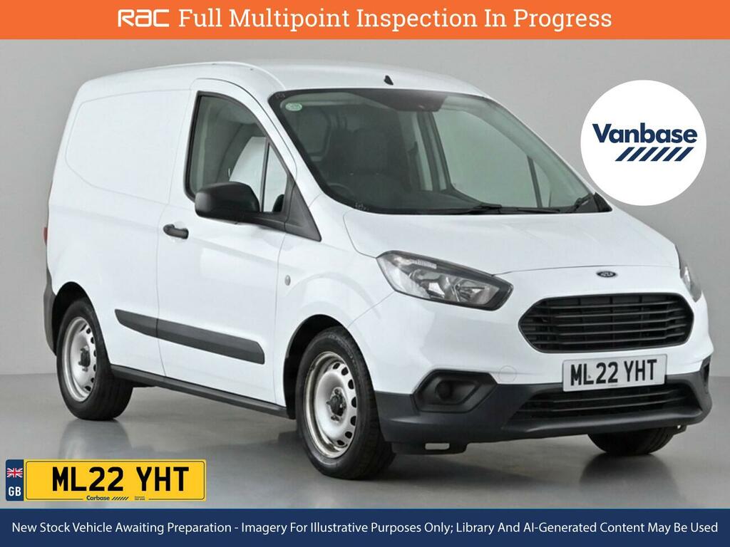 Ford Transit Courier 1.0 Ecoboost Leader Panel Van L1 White #3