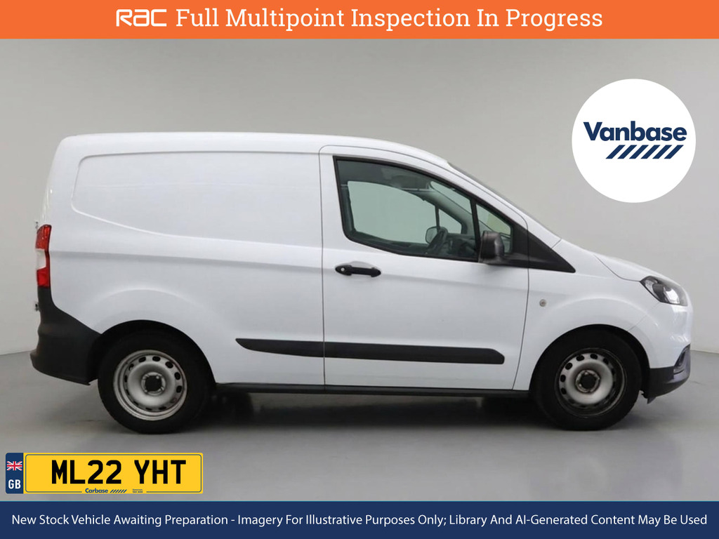 Ford Transit Courier 1.0 Ecoboost Leader Panel Van L1 White