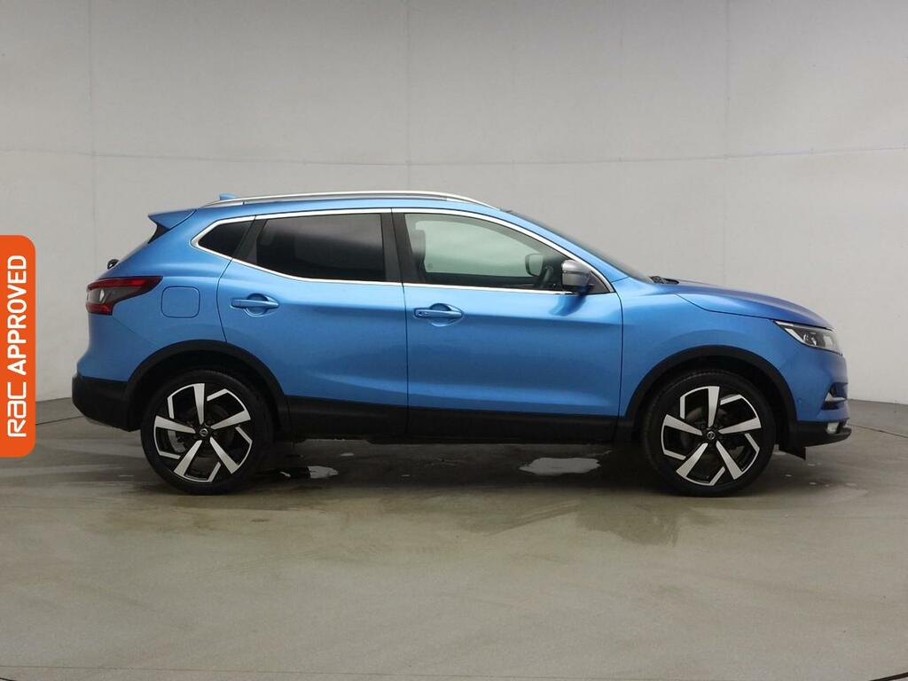 Nissan Qashqai 1.2 Dig-t Tekna Suv Euro 6 Ss NU67GRX Blue #5