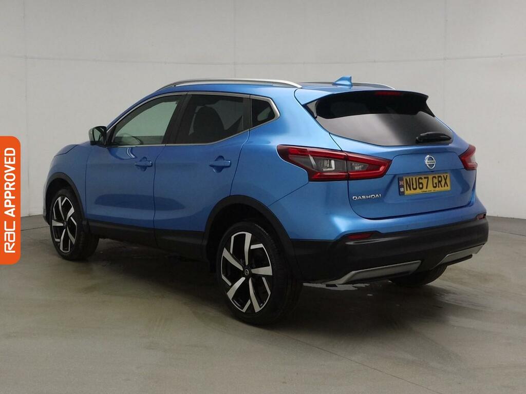 Nissan Qashqai 1.2 Dig-t Tekna Suv Euro 6 Ss NU67GRX Blue #4