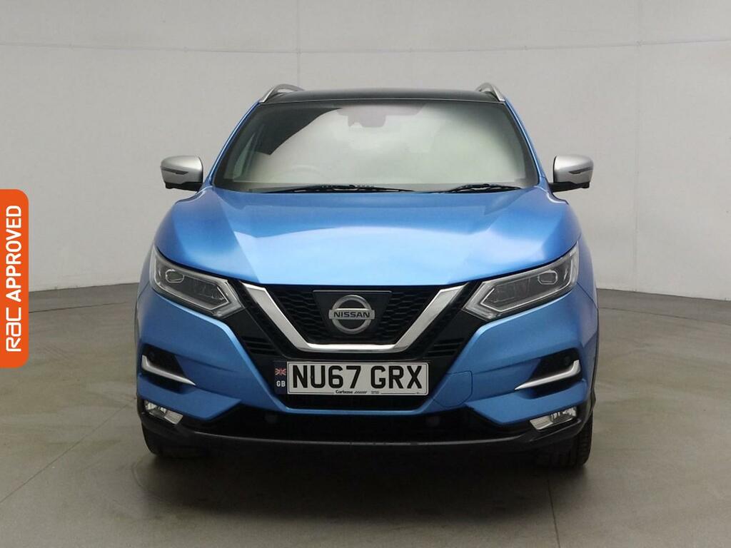 Nissan Qashqai 1.2 Dig-t Tekna Suv Euro 6 Ss NU67GRX Blue #6