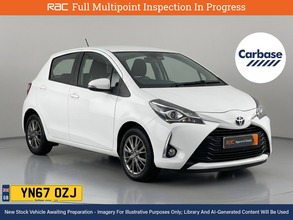 Toyota Yaris 1.5 Vvt-i Icon Hatchback Cvt Euro 6 11 White