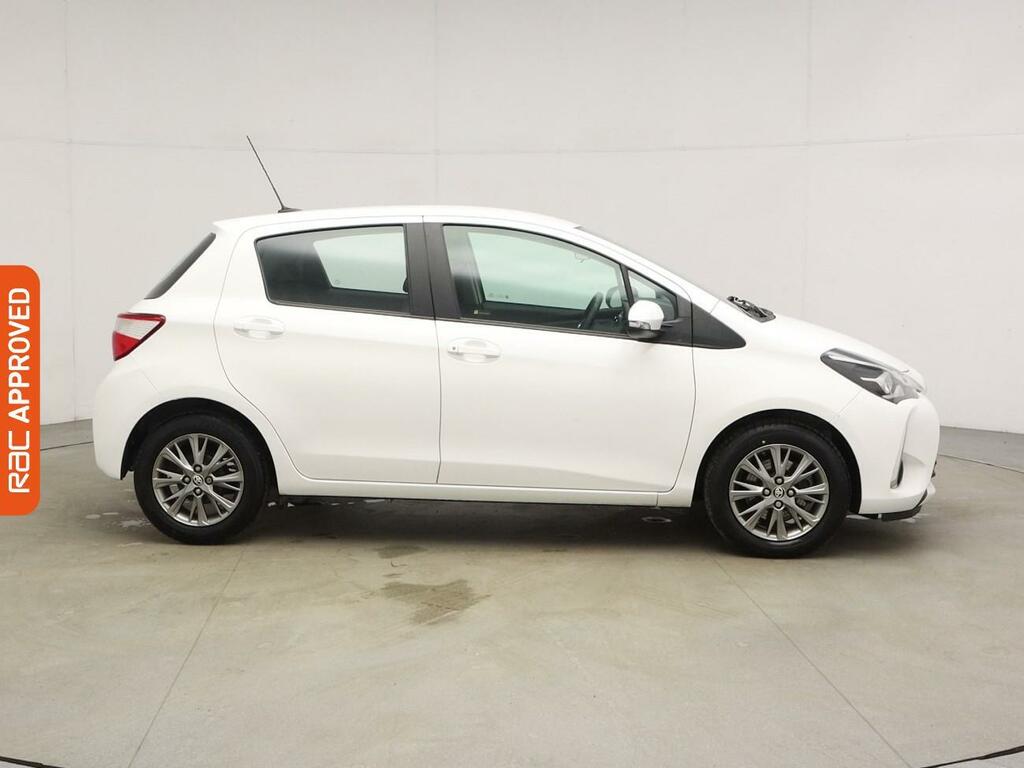 Toyota Yaris 1.5 Vvt-i Icon Hatchback Cvt Euro 6 11 White #5