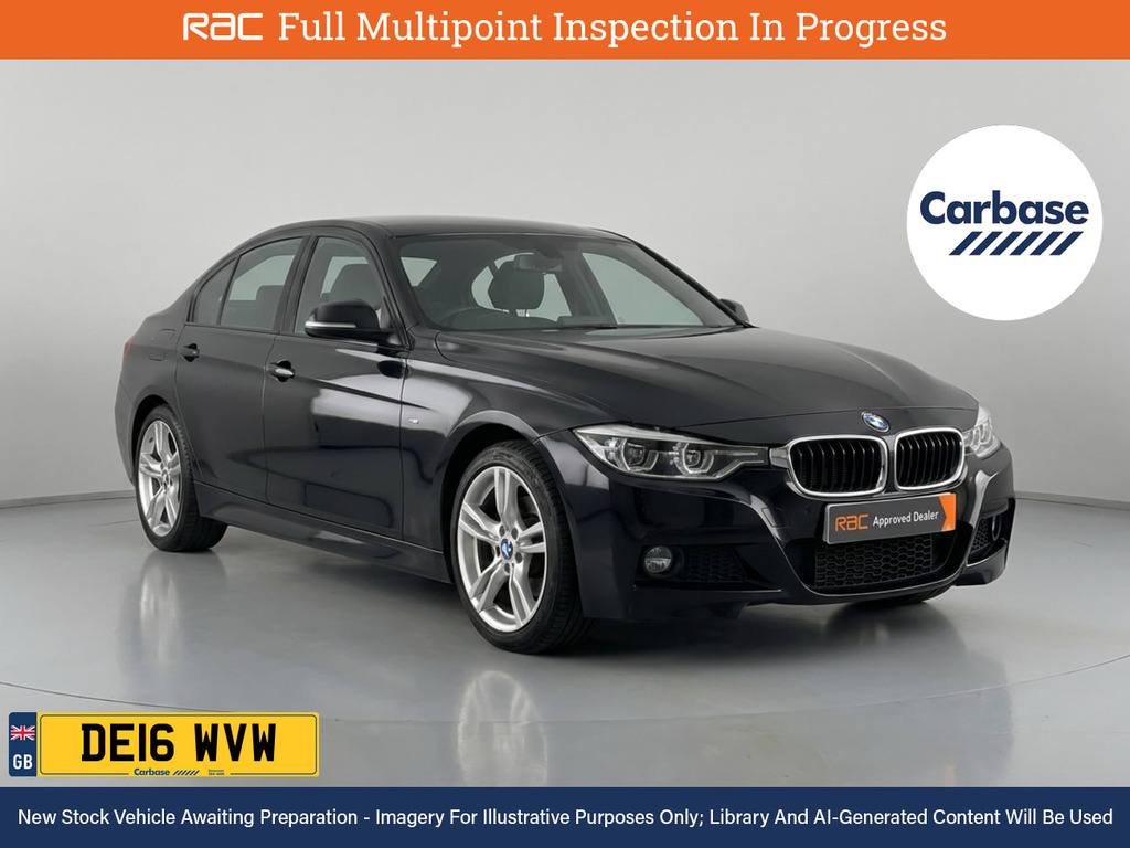 BMW 3 Series 2.0 330E 7.6Kwh M Sport Saloon Plug-in Black