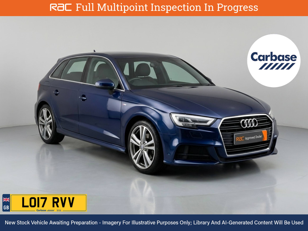 Audi A3 1.4 Tfsi Cod S Line Sportback S Tronic LO17RVV Blue #2