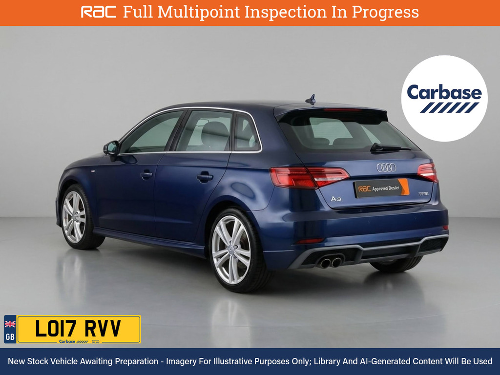Audi A3 1.4 Tfsi Cod S Line Sportback S Tronic LO17RVV Blue #3