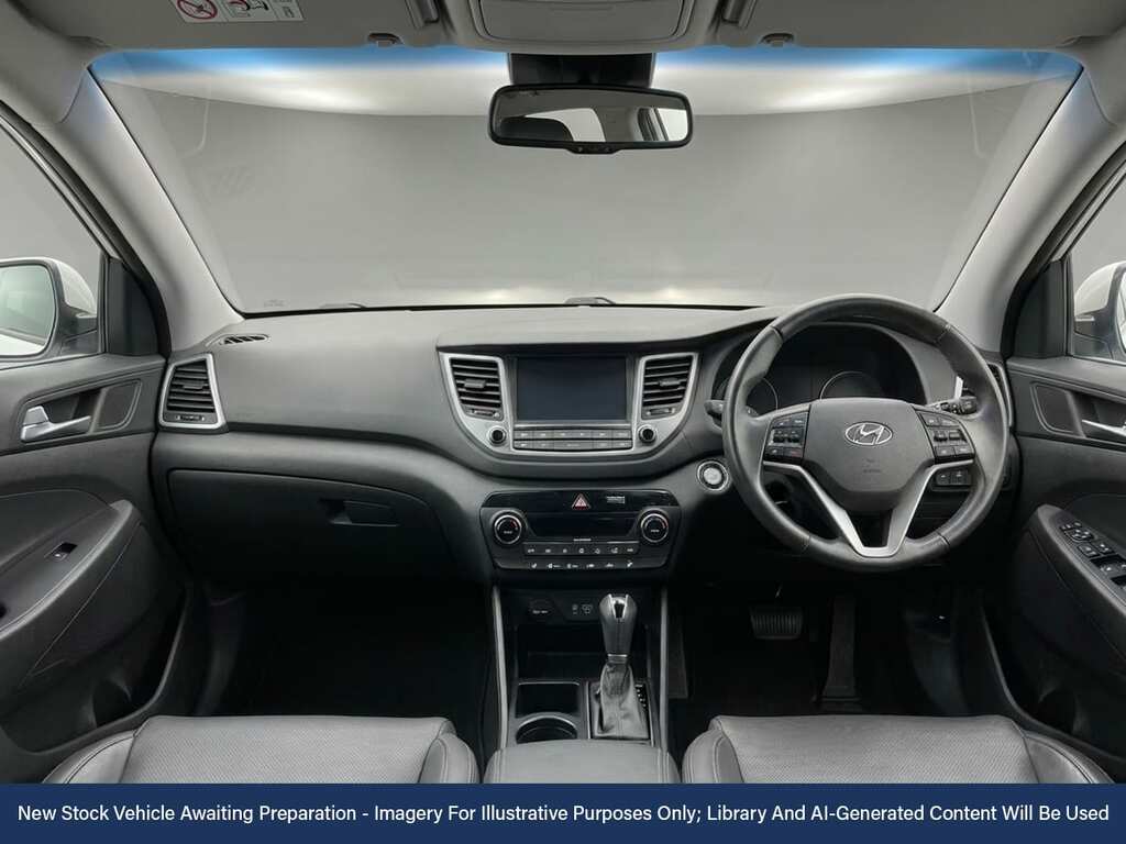 Hyundai Tucson 2.0 Crdi Premium Suv 4Wd Euro 6 1 RK16VUT Silver #5
