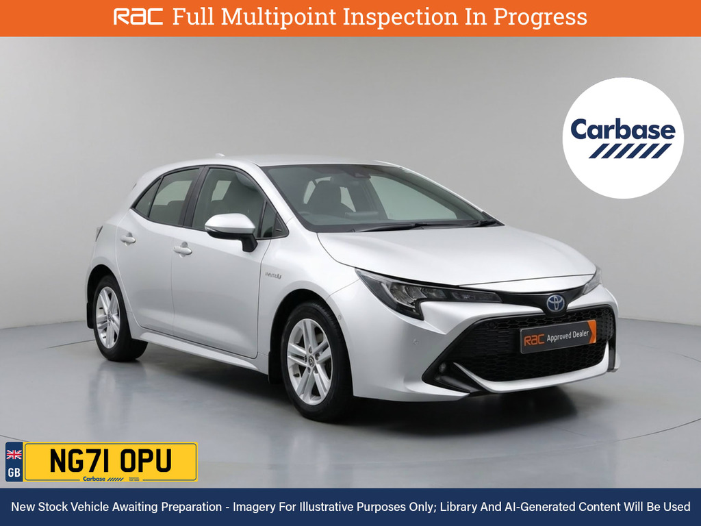 Toyota Corolla 1.8 Vvt-h Gpf Icon Tech Hatchback Hybri Silver