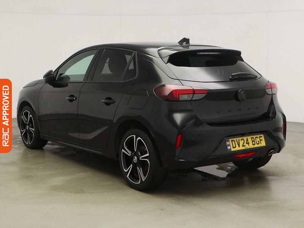 Vauxhall Corsa 1.2 Turbo Ultimate Hatchback Eur DV24BGF Black #4