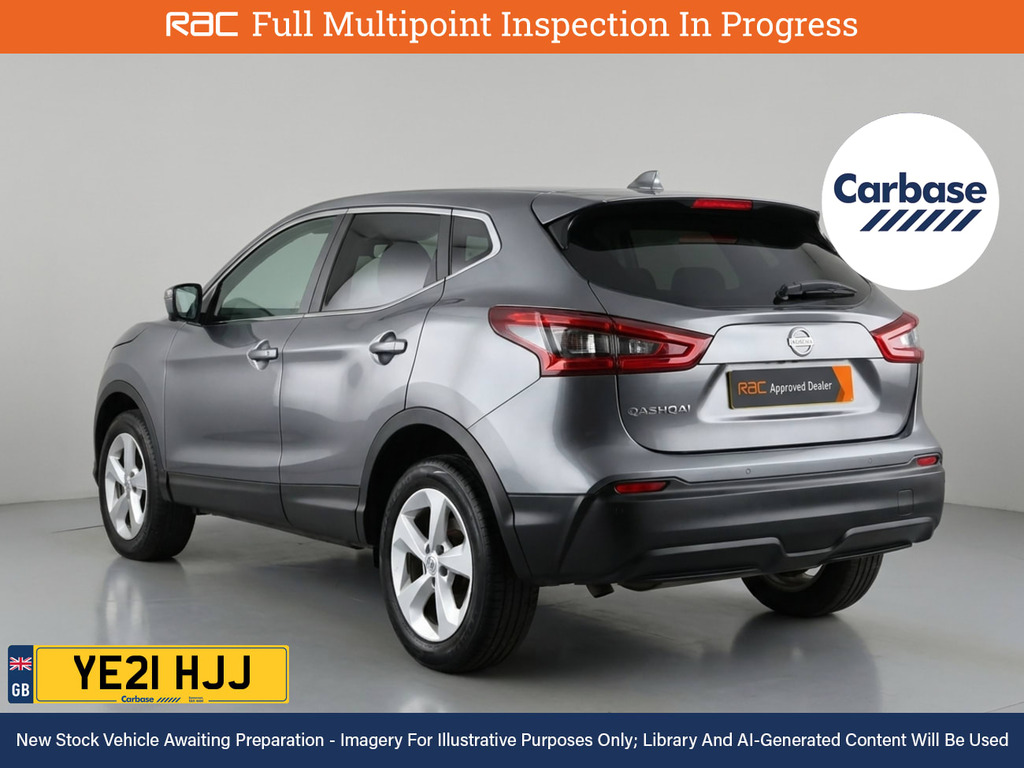 Nissan Qashqai 1.3 Dig-t Acenta Premium Suv Dct E YE21HJJ Grey #2