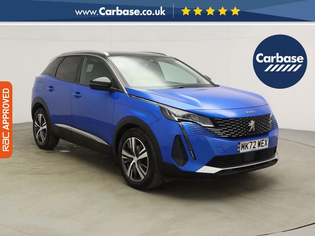 Peugeot 3008 1.2 Puretech Allure Premium Suv Manua MK72WEX Blue