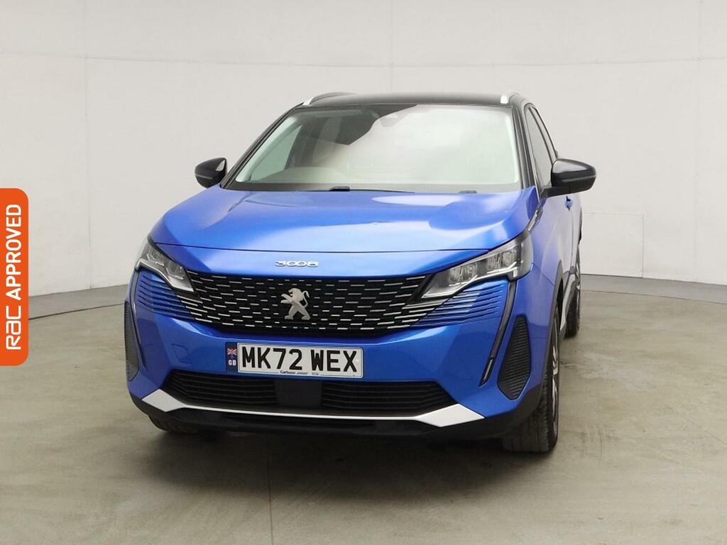 Peugeot 3008 1.2 Puretech Allure Premium Suv Manua MK72WEX Blue #6
