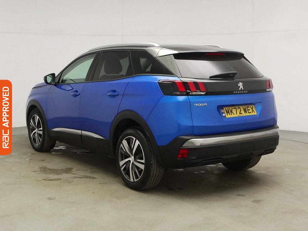 Peugeot 3008 1.2 Puretech Allure Premium Suv Manua MK72WEX Blue #4