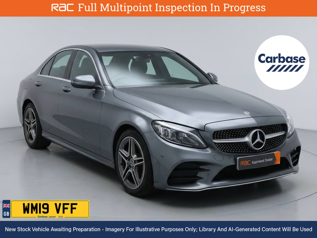 Mercedes-Benz C Class 1.5 C200 Mhev Eq Boost Amg Line Premium Saloon 4 Grey