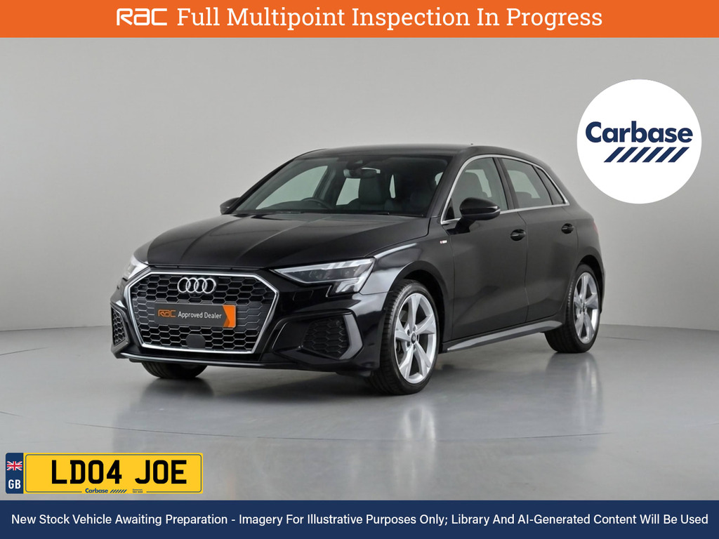 Audi A3 1.5 Tfsi 35 S Line Sportback Eur Black