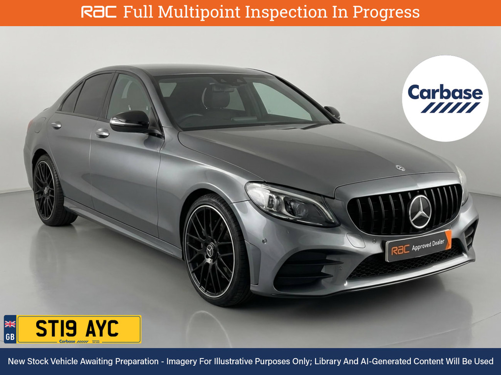 Mercedes-Benz C Class 2.0 C300 Amg Line Premium Saloon G-tr Grey
