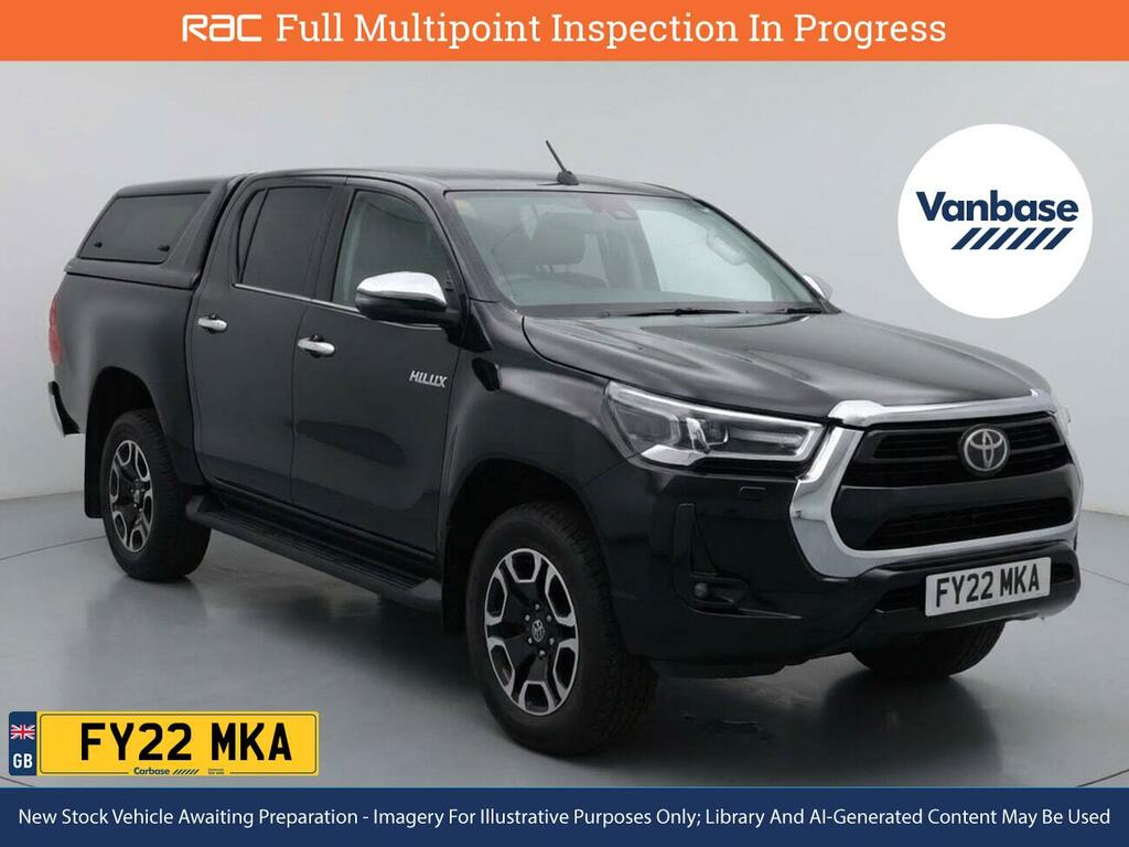 Toyota HILUX 2.8 D-4d Invincible Pickup Double Cab M Black