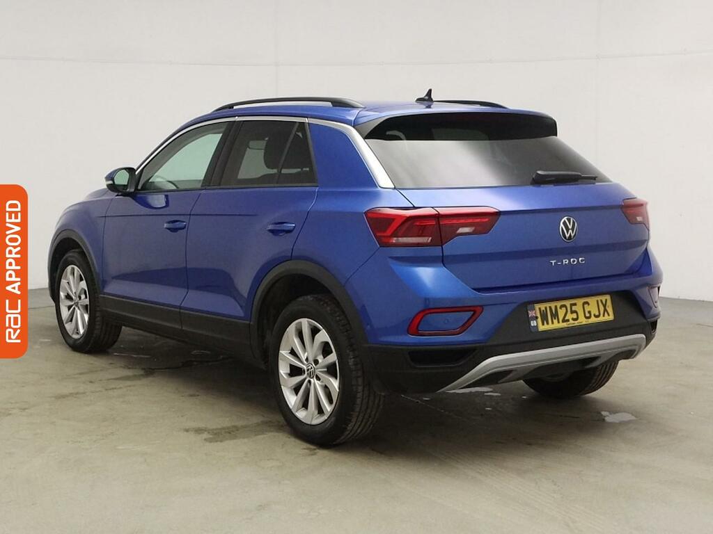 Volkswagen T-Roc 1.5 Tsi Match Suv Euro 6 Ss WM25GJX Blue #4