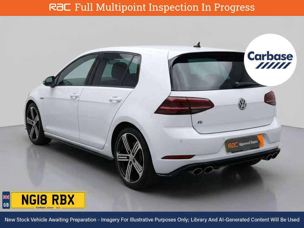 Volkswagen Golf 2.0 Tsi R Hatchback Dsg 4Motion Euro 6 NG18RBX Silver #2