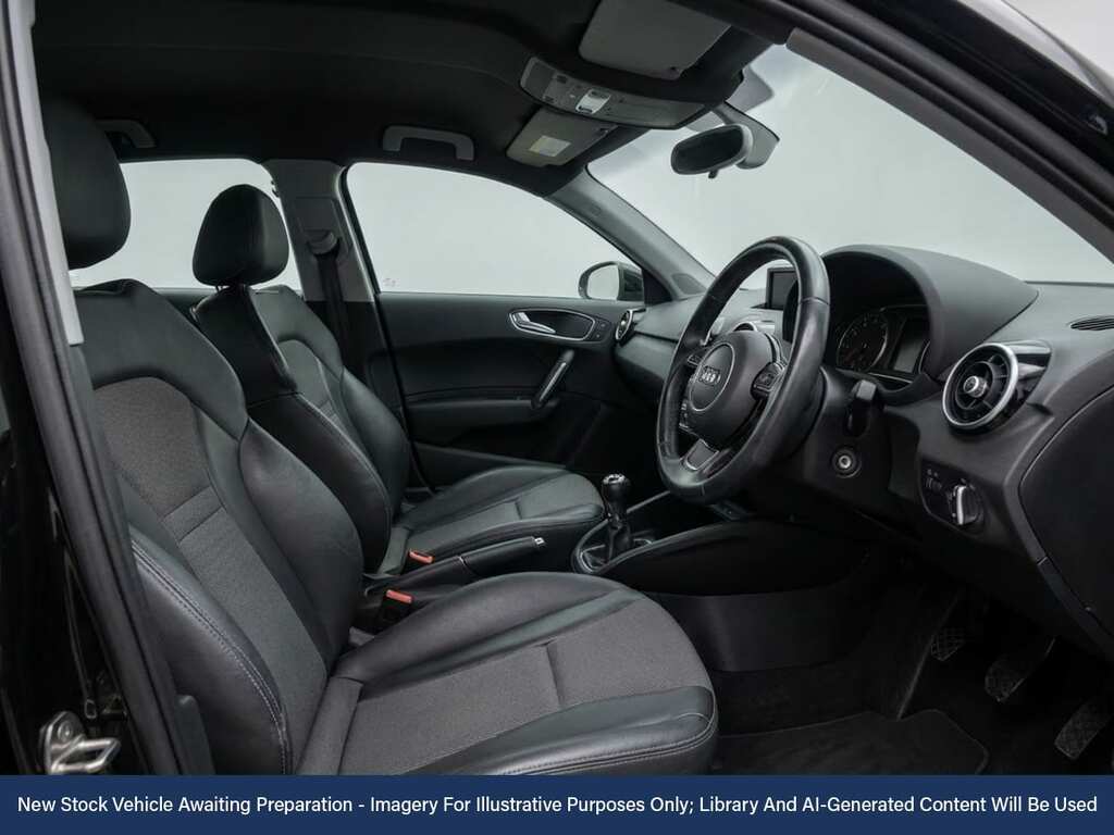 Audi A1 1.4 Tfsi Sport Sportback Euro 6 WF15BNN Black #3