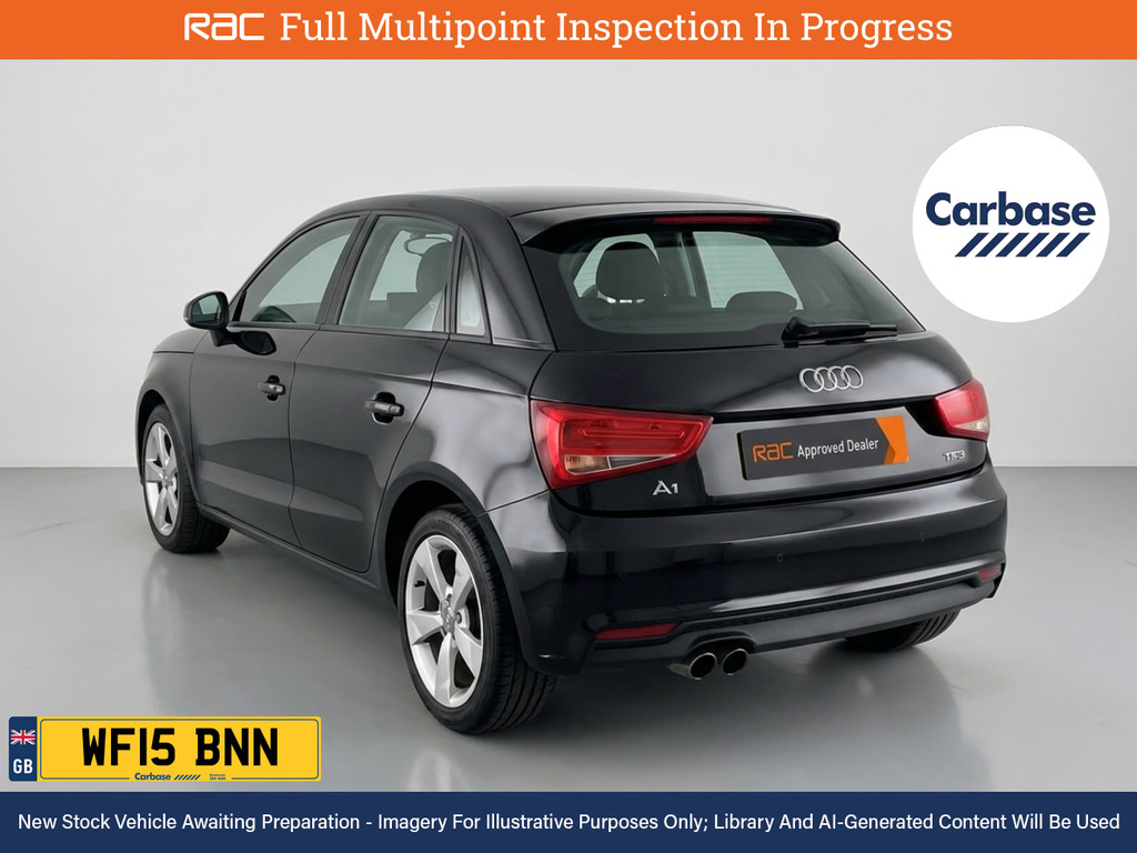 Audi A1 1.4 Tfsi Sport Sportback Euro 6 WF15BNN Black #2