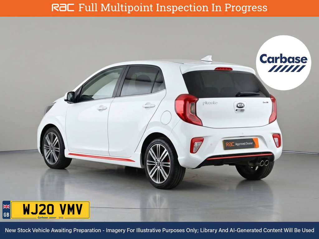 Kia Picanto 1.0 T-gdi Gt-line Hatchback Euro White