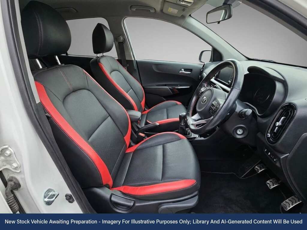 Kia Picanto 1.0 T-gdi Gt-line Hatchback Euro WJ20VMV White #2