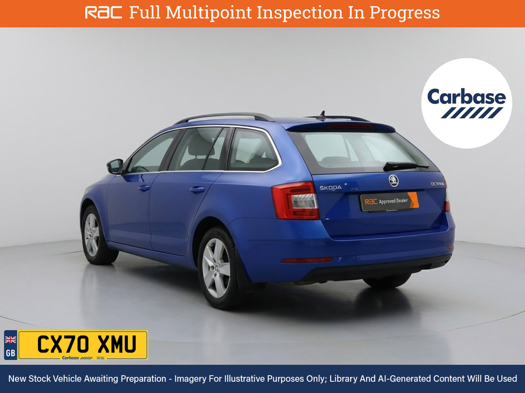 Skoda Octavia 1.6 Tdi Se Technology Estate Eur Blue #2