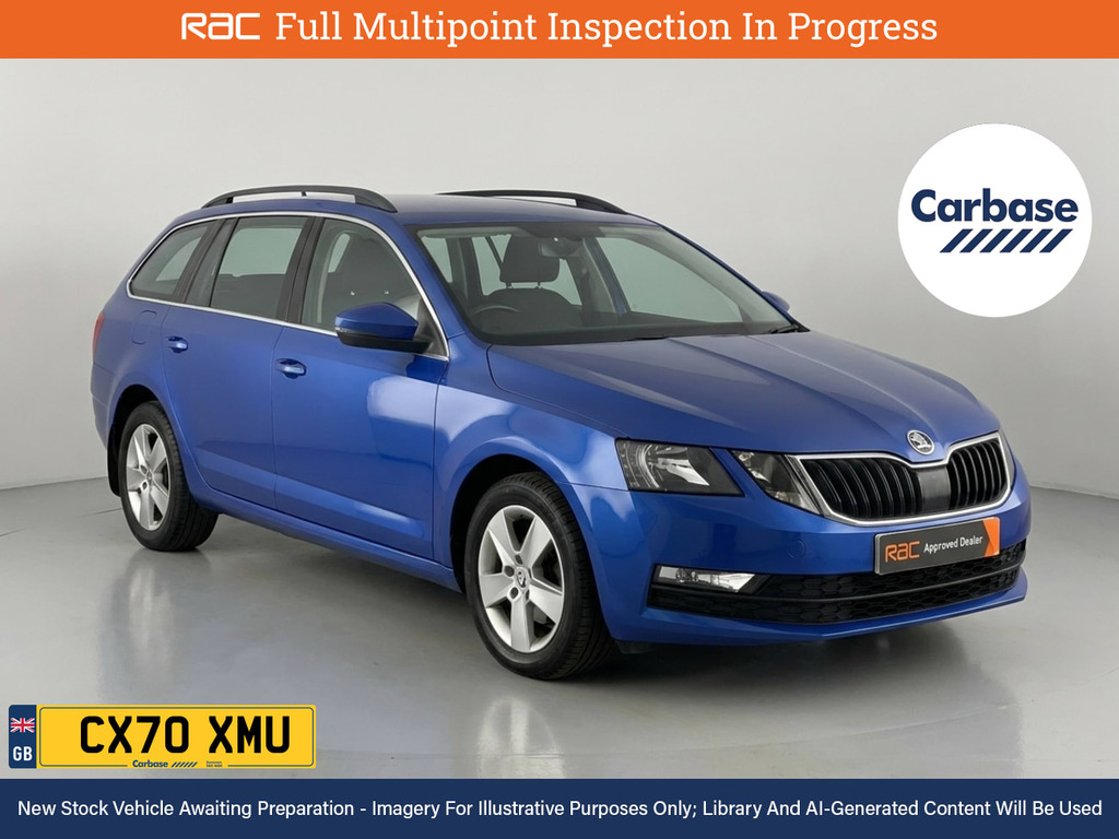Skoda Octavia 1.6 Tdi Se Technology Estate Eur Blue