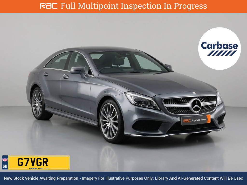 Mercedes-Benz CLS 2.1 Cls220 Bluetec Amg Line Coupe G-tro Grey