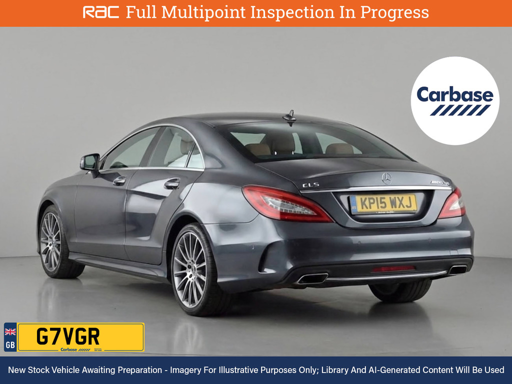 Mercedes-Benz CLS 2.1 Cls220 Bluetec Amg Line Coupe G-tro Grey #2