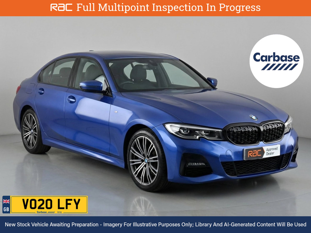 BMW 3 Series 2.0 330E 12Kwh M Sport Saloon Plug-in H Blue