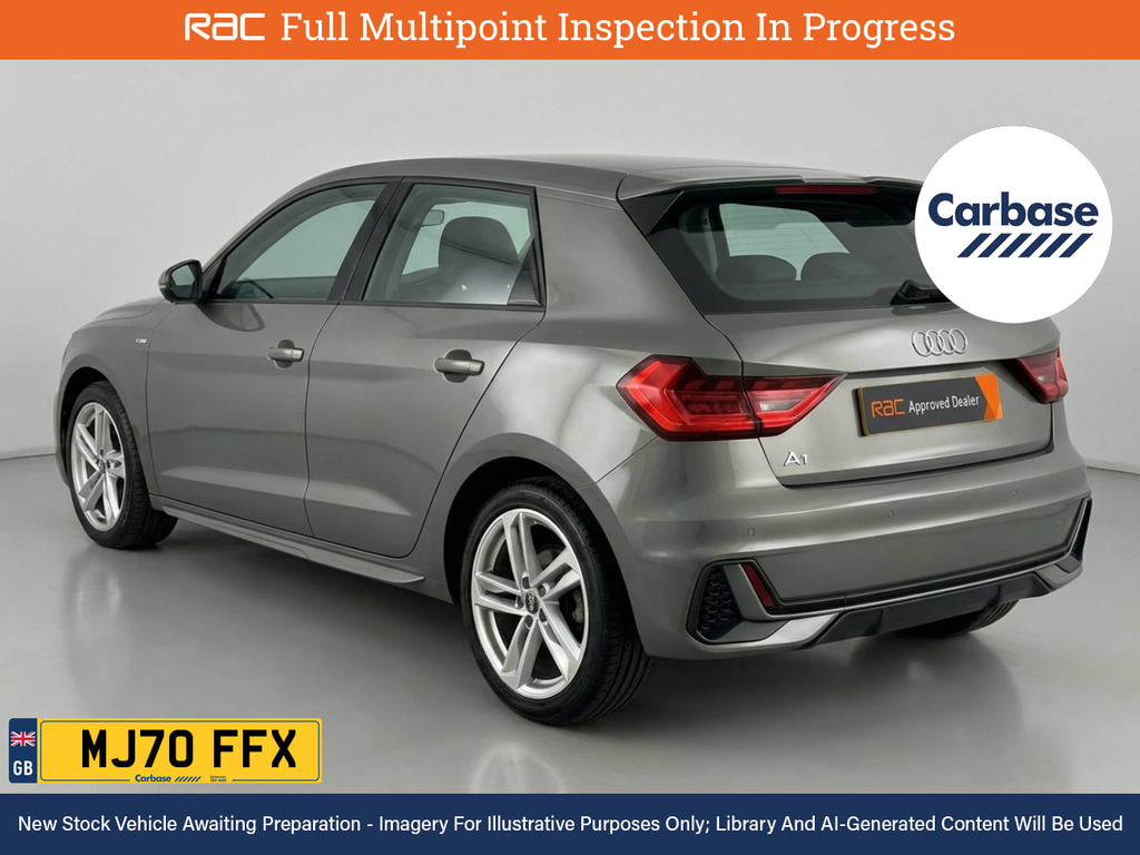 Audi A1 1.0 Tfsi 30 S Line Sportback Eur MJ70FFX Grey #2