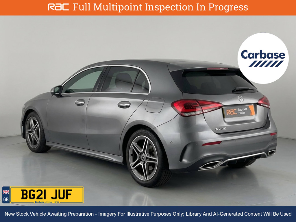 Mercedes-Benz A Class 1.3 A200 Amg Line Executive Hatchback BG21JUF Grey #2