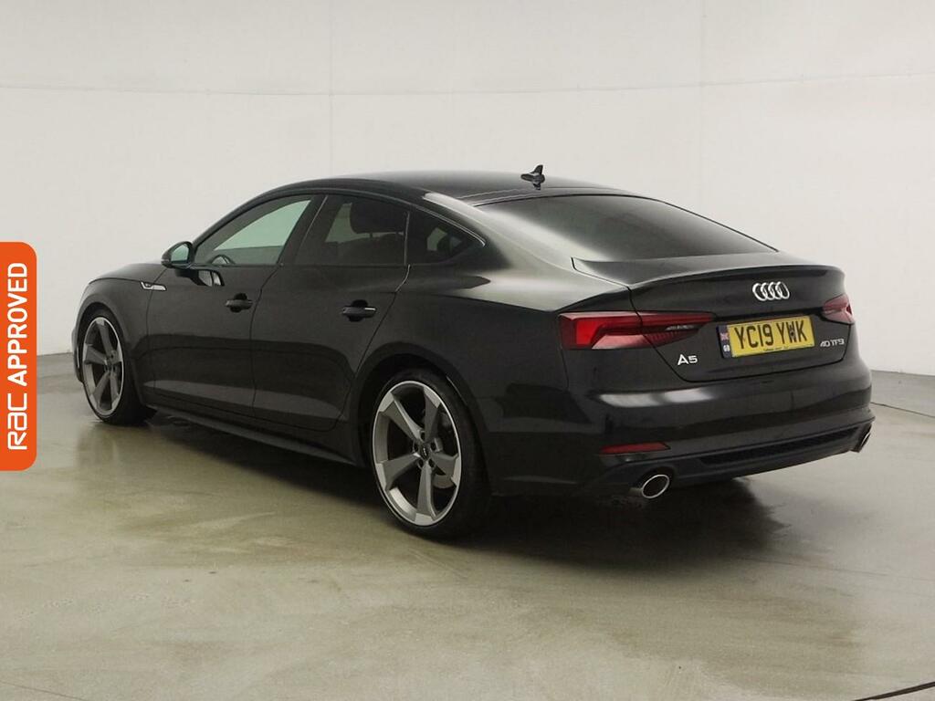 Audi A5 2.0 Tfsi 40 Black Edition Sportback S T YC19YWK Black #4
